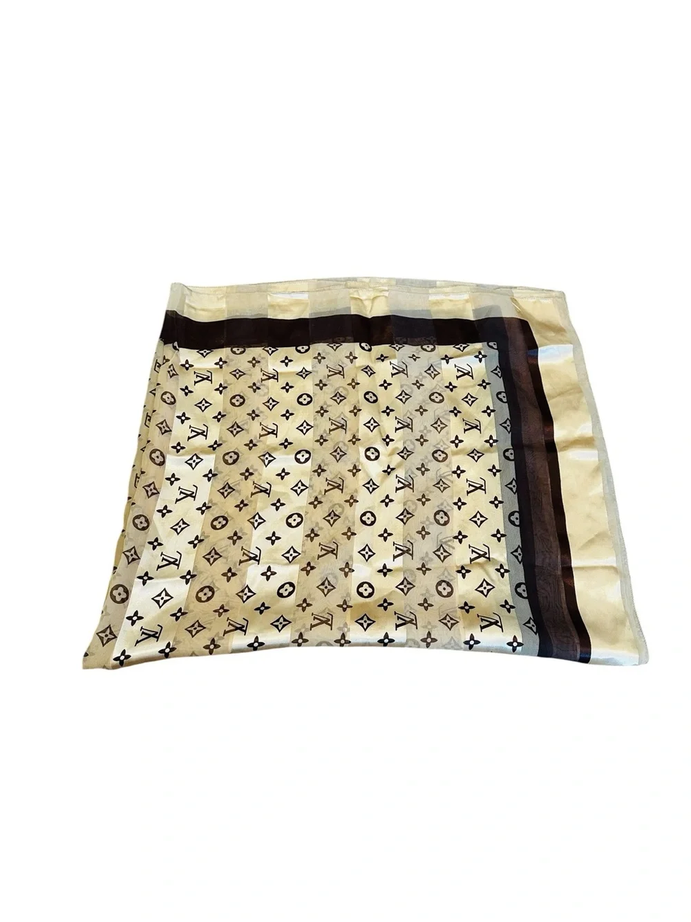 LV Logo Square Scaref Headscarf